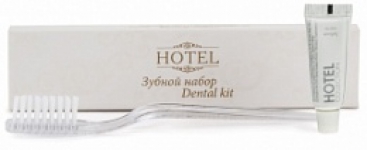 Зубной набор в картоне Отель